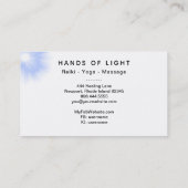 *~*エネルギーは霊気に治療の軽い星を渡します 名刺 (裏面)