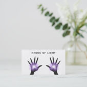 *~*エネルギーは霊気に治療ライトを渡します 名刺 (スタンド正面)