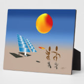 エネルギーを削太陽のぐ フォトプラーク (側面)