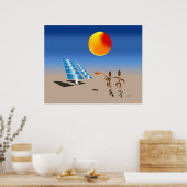 エネルギーを削太陽のぐ ポスター (キッチン)