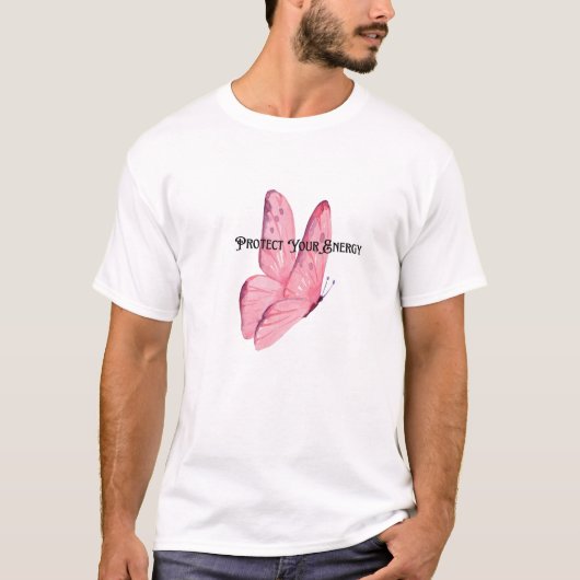 エネルギーを守ろう Tシャツ (正面)