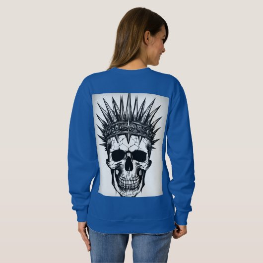 エネルギーを持離れち寄り、ルールを守ろう スウェットシャツ (裏面フル)