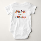 エネルギーを注ぐ ベビーボディスーツ (裏面)