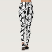 エネルギーを直す*~*のおもしろいはアナローザによってヨガを高めました レギンス (裏面)