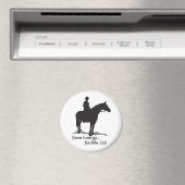 エネルギーを節約… 馬に乗るマグネット - 英語の騎手 マグネット (インサイチュ (食洗機))