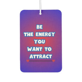 エネルギーを… カーエアーフレッシュナー