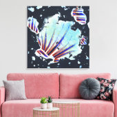 エネルギーコード03E24 – ユニバーサル抽象芸術キャンバス キャンバスプリント (インサイチュ (リビング))