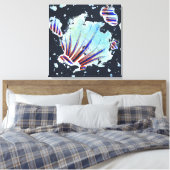 エネルギーコード03E24 – ユニバーサル抽象芸術キャンバス キャンバスプリント (インサイチュ (寝室))