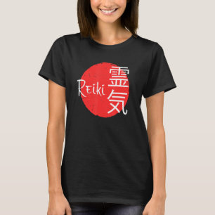 エネルギーチャクラホリスティックヒーリング日本のスタイルReik Tシャツ
