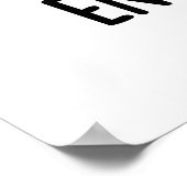 エネルギードリンクおもしろいエネルギードリンクパン ポスター (角)