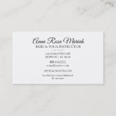 *~*エネルギーバーストレイ癒し輝き霊気 名刺 (裏面)