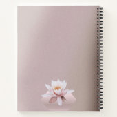 エネルギーヒーラーカウンセラーロータスダスティバラ勾配 ノートブック (裏面)