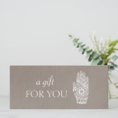 エネルギーヒーラーヘンナロータスギフト券2 (スタンド正面)