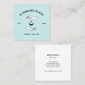 エネルギーヒーラームーン&スターズ スクエア名刺 (正面/裏面)