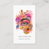 エネルギーヒーラー霊気スピリチュアル 名刺 (正面)