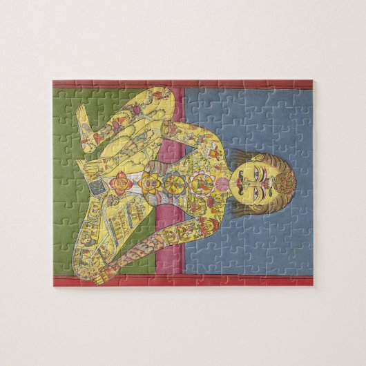 エネルギーヨガのパズル ジグソーパズル (横)