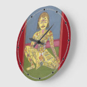 エネルギーヨガ時計 ラージ壁時計 (傾斜)