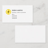 エネルギー会計検査官 名刺 (正面/裏面)