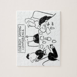 エネルギー会議で皆が眠救る ジグソーパズル