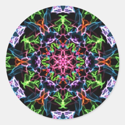 エネルギー修復ステッカー、数々の使用ツール ラウンドシール (正面)