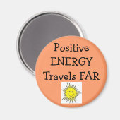 エネルギー前向きが遠くまで運ばれる マグネット (正面/裏面)