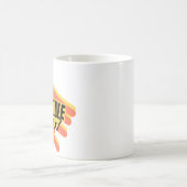 「エネルギー前向きを放出しろ！」 コーヒーマグカップ (中央)