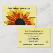 エネルギー太陽の量 名刺 (正面/裏面)