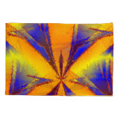 エネルギー抽象芸術アートスターズピローケース 枕カバー (裏面)