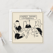 エネルギー救会議漫画 カード (正面/裏面インサイチュ)