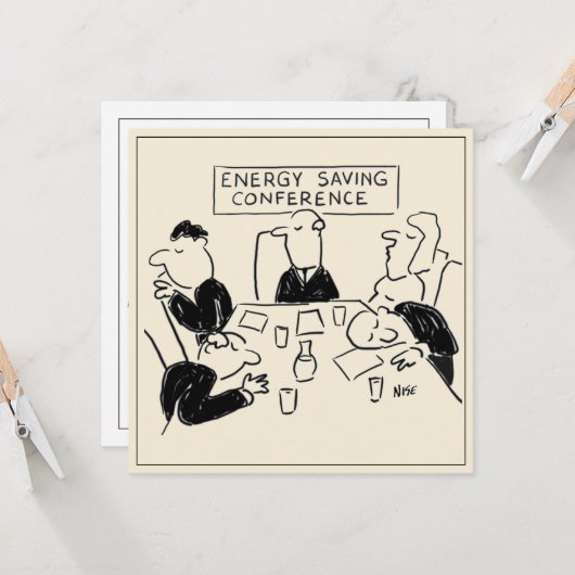 エネルギー救会議漫画 カード (正面/裏面インサイチュ)