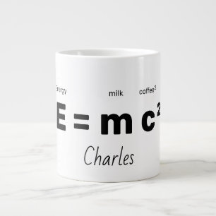 エネルギー方程式のマグ ジャンボコーヒーマグカップ