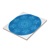 エネルギー曼荼羅-青 タイル (側面)