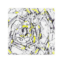 エネルギー格子抽象芸術メタルアート