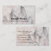 *~*エネルギー治療師の霊気の水晶ヨガの霊気のマスター 名刺 (正面/裏面)