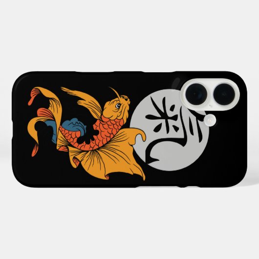 エネルギー漢字 Case-Mate iPhoneケース (裏面 (横))