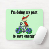 エネルギー環境のTシャツおよびギフトを救って下さい マウスパッド (マウス)
