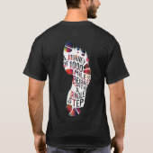 エネルギー負荷 Tシャツ (裏面)