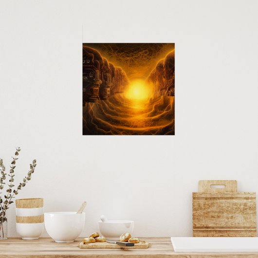 エネルギー貯蔵 ポスター (キッチン)