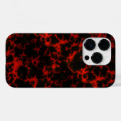 エネルギー赤と黒の炎 Case-Mate iPhoneケース (裏面 (横))