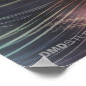 エネルギー電力プリント ポスター (角)