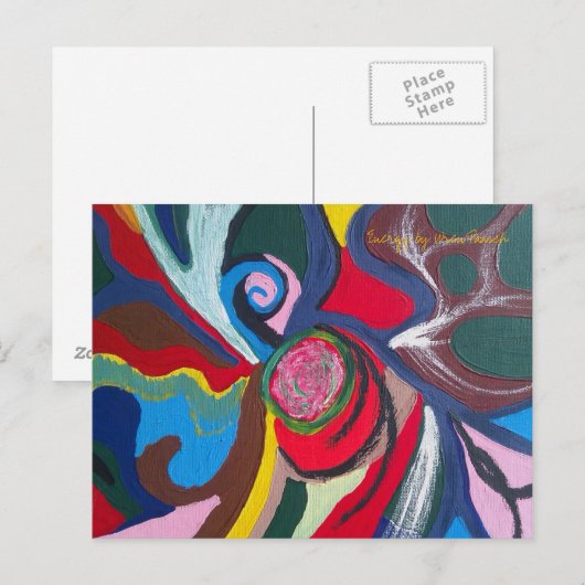 エネルギー ポストカード (正面/裏面)