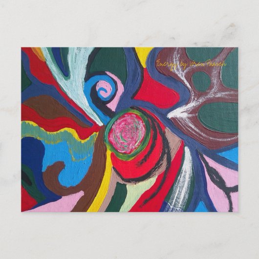 エネルギー ポストカード (正面)