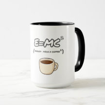 エネルギー = ミルク コーヒー おもしろ サイエンス ギーク マグ