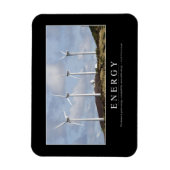 エネルギー:感動的引用文 マグネット (縦)