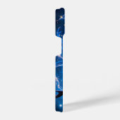 エネルギー – 焦点を当てた瞑想的な女性のデザイン iPhoneケース (右側面)