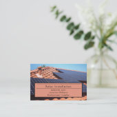 エネルギ太陽のー機関サービス名刺 名刺 (スタンド正面)