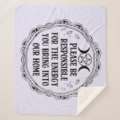 エネル前向きギーシェルパ毛布 シェルパブランケット (正面)