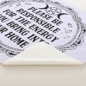 エネル前向きギーシェルパ毛布 シェルパブランケット (3/4)