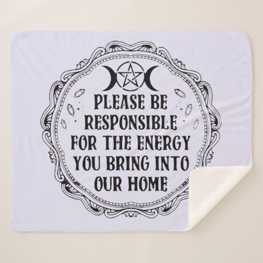 エネル前向きギーシェルパ毛布 シェルパブランケット (正面(横))