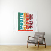 エネル前向きギー図形デザイン タペストリー (インサイチュ(横))